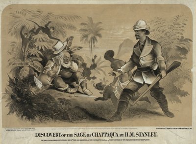 Ontdekking van de Wijze van Chappaqua door H.M. Stanley door . .