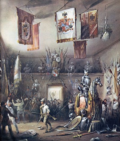 Episode van de 5 dagen van Milaan 1848 door . .