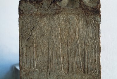 Eumeniden, votief reliëf, Argos, Griekenland, Griekse beschaving, 3e eeuw v.Chr. door William Walcutt