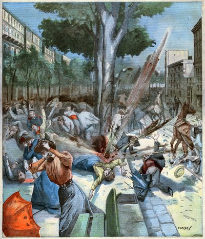 Explosie in Barcelona door John Pardon
