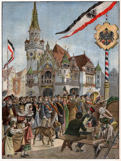 Wereldtentoonstelling van Parijs door . .
