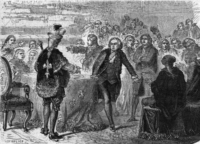 Franse Revolutie: Mirabeau voor Dreux-Brèze, 23 juni door . .