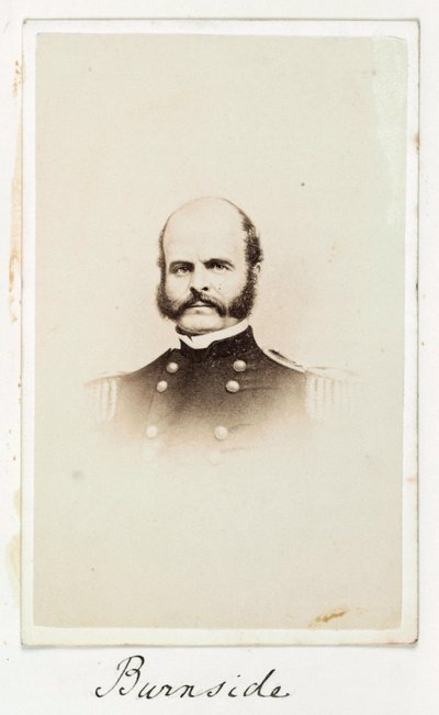 Generaal Burnside, ca. 1863 door Frederick (attr. to) Barnard