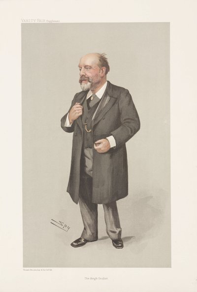George Anderson Critchett, oogchirurg door Frederick (attr. to) Barnard