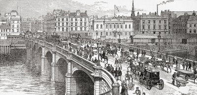 Glasgow Brug door . .