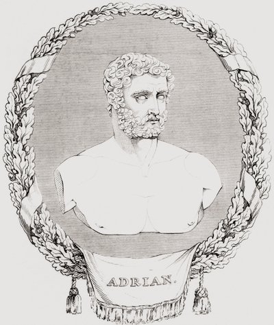 Hadrianus, Publius Aelius Trajanus Hadrianus Augustus, Romeinse keizer, uit 
