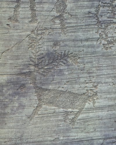 Camonica vallei, rotsgravures door Isabel Redie