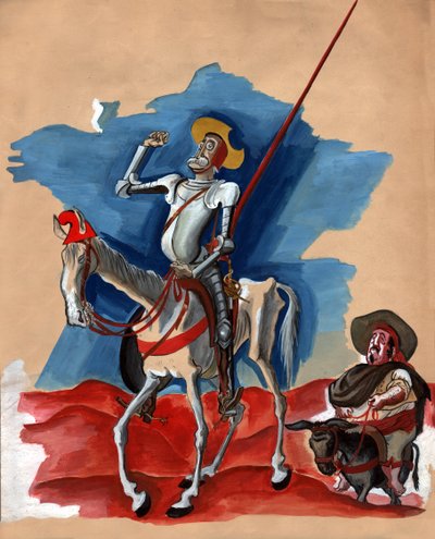 Leon Blum Don Quichot van de Franse Republiek, ca. 1936 door . .
