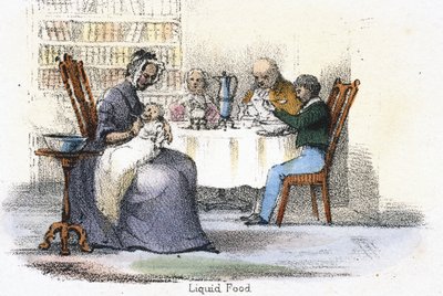 Vloeibaar voedsel, c 1845 door Frederick (attr. to) Barnard