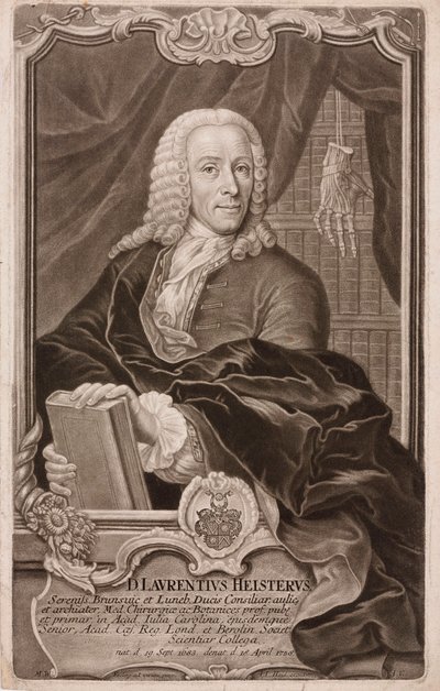 Lorenz Heister, Duitse chirurg door Henry Charles Fehr
