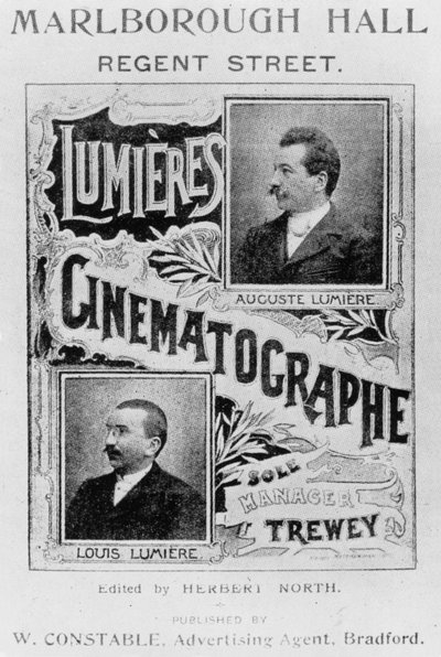 Lumière broers advertentie, c 1896 door John Pardon