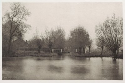 Monding van de Oude Rivier Stort door Frederick (attr. to) Barnard
