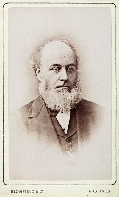 Mr. Hackett, secretaris van de General Steam Navigation Company door Frederick (attr. to) Barnard