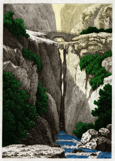Natuurlijke bruggen van Icononzo, Colombia door . .