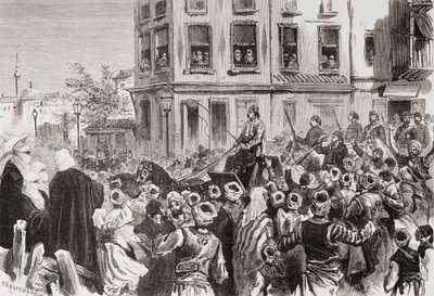 Osman Pasha keert terug naar Constantinopel in 1878 door . .