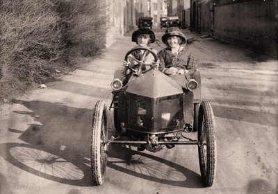 Uit voor een ritje, ca. 1912 door Frederick (attr. to) Barnard