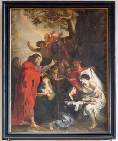 Parochiekerk (Sint-Bertinus) door . .
