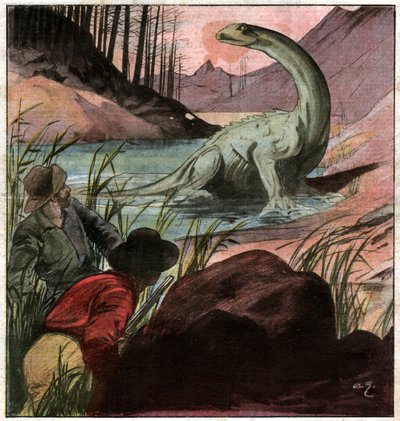 Plesiosaurus door John Pardon