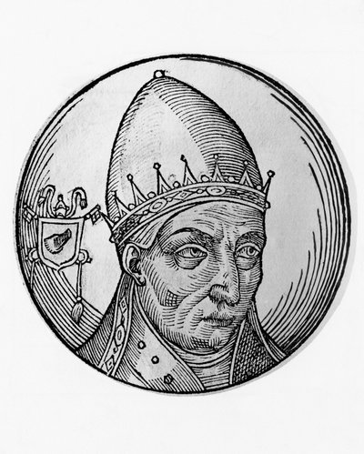 Portret van Alexander II (Anselmo da Baggio, circa 1010-1073) door William Walcutt