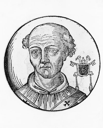 Portret van Johannes XII (Octavianus van Tusculum, circa 937-964) door William Walcutt