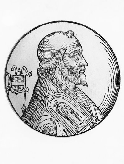 Portret van Sint Leo IX (Bruno van Egisheim-Dagsburg) door William Walcutt