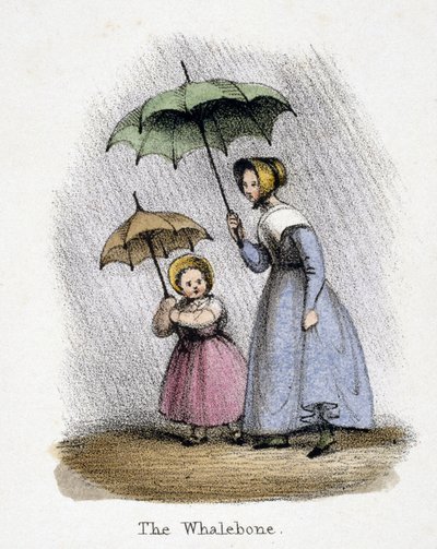 Regenachtig, c 1845 door Frederick (attr. to) Barnard