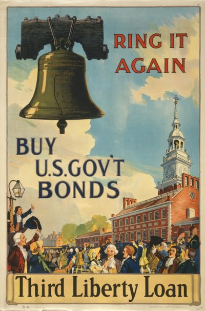 Ring het opnieuw, koop Amerikaanse overheid Liberty Loans door . .