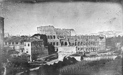 Rome, Uitzicht vanaf het paviljoen in de Orti Farnesi door Frederick (attr. to) Barnard