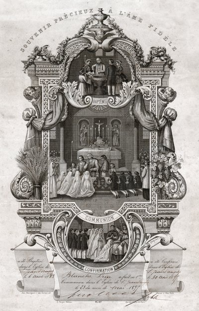 Sacramenten in de Katholieke Kerk door . .