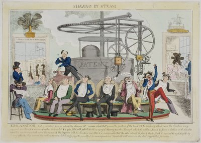 Scheren met stoom, ca. 1810 door Frederick (attr. to) Barnard
