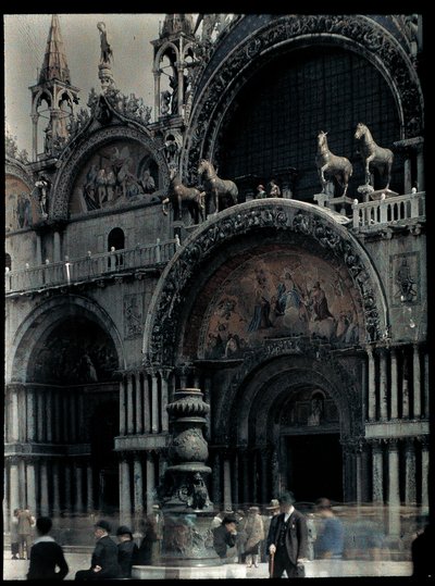 Sint-Marcuskathedraal, Venetië door Frederick (attr. to) Barnard