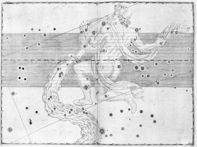 Het sterrenbeeld Waterman door Frederick (attr. to) Barnard