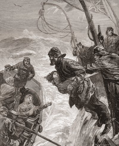 Het verlies van het stoomschip Clan Macduff door . .