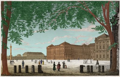 De residentie van Würzburg, kasteel van Prins-bisschoppen in Beieren door . .