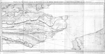 Driehoekig plan door Ferdinand Georg Waldmuller