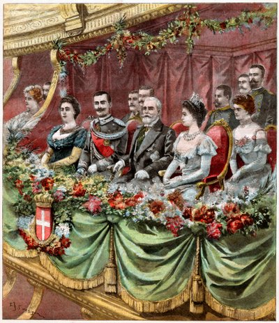 Victor Emmanuel III door . .
