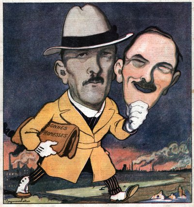 Walter Simons door Ferdinand Georg Waldmuller