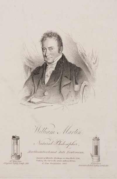 William Martin, Engelse dichter en natuurkundige, ca. 1820s door Frederick (attr. to) Barnard