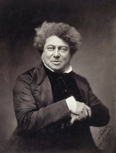 Alexander Dumas père door Nadar