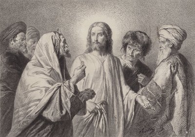 De penning van Caesar door after Albert Robida