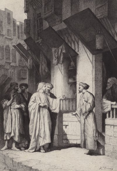 De centurio door after Albert Robida