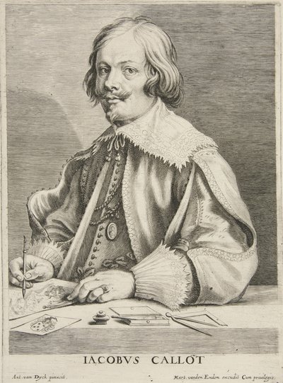 Jacques Callot, uitgegeven 1631 door after Anthony van Dyck