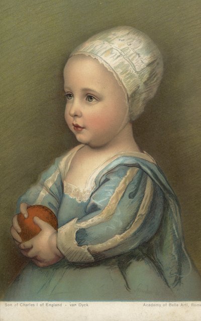 Zoon van Karel I door after Anthony van Dyck
