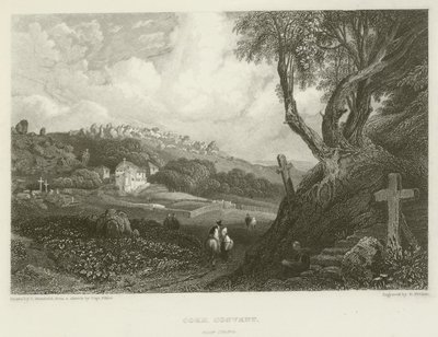 Klooster van Cork, nabij Cintra door after C. Stanfield