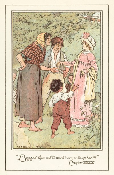 Illustratie voor Jane Austens Emma door after Charles Edmund Brock