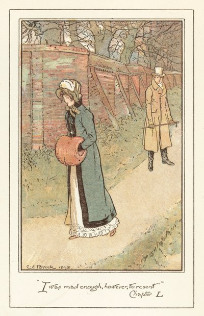 Illustratie voor Jane Austens Emma door after Charles Edmund Brock