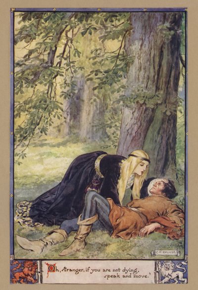Oh, vreemdeling, als je niet sterft, spreek en beweeg door after Charles Edmund Brock