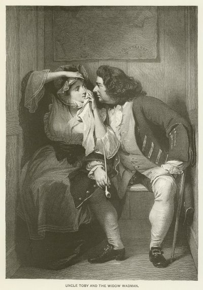 Oom Toby en weduwe Wadman door after Charles Robert Leslie