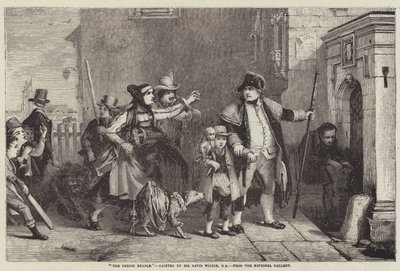 De parochiebode door after David Wilkie