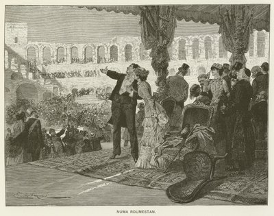 Numa Roumestan door after Emile Antoine Bayard